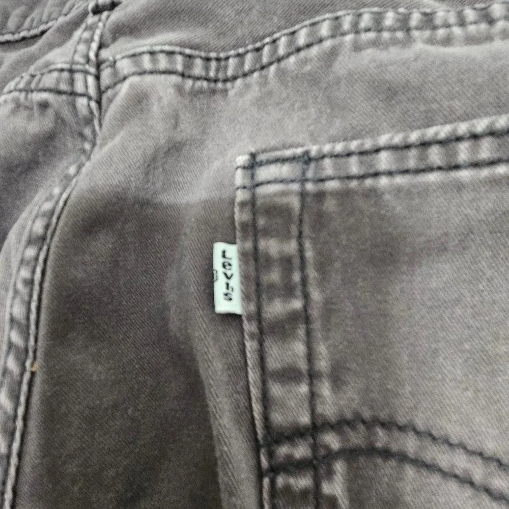 Levis 514 Straight Fit Jeans Mens 32x32 Charcoal Gray Dark Wash Denim‎ Pants
